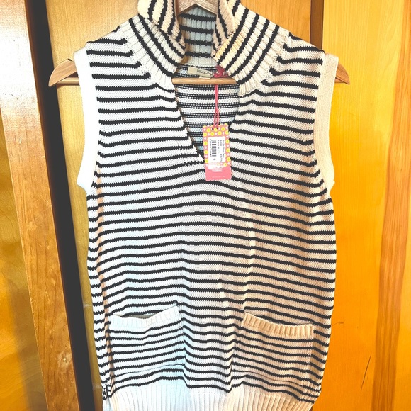 BNWT white stuff nautical striped vest XS - Picture 4 of 5